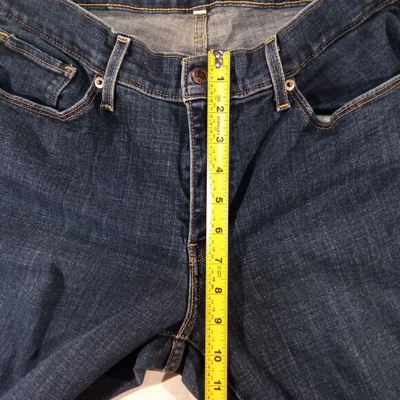 Levi’s Women’s Classic Bootcut Jeans Size 12 Dark Wash Mid Rise Stretch Denim - Picture 7 of 9